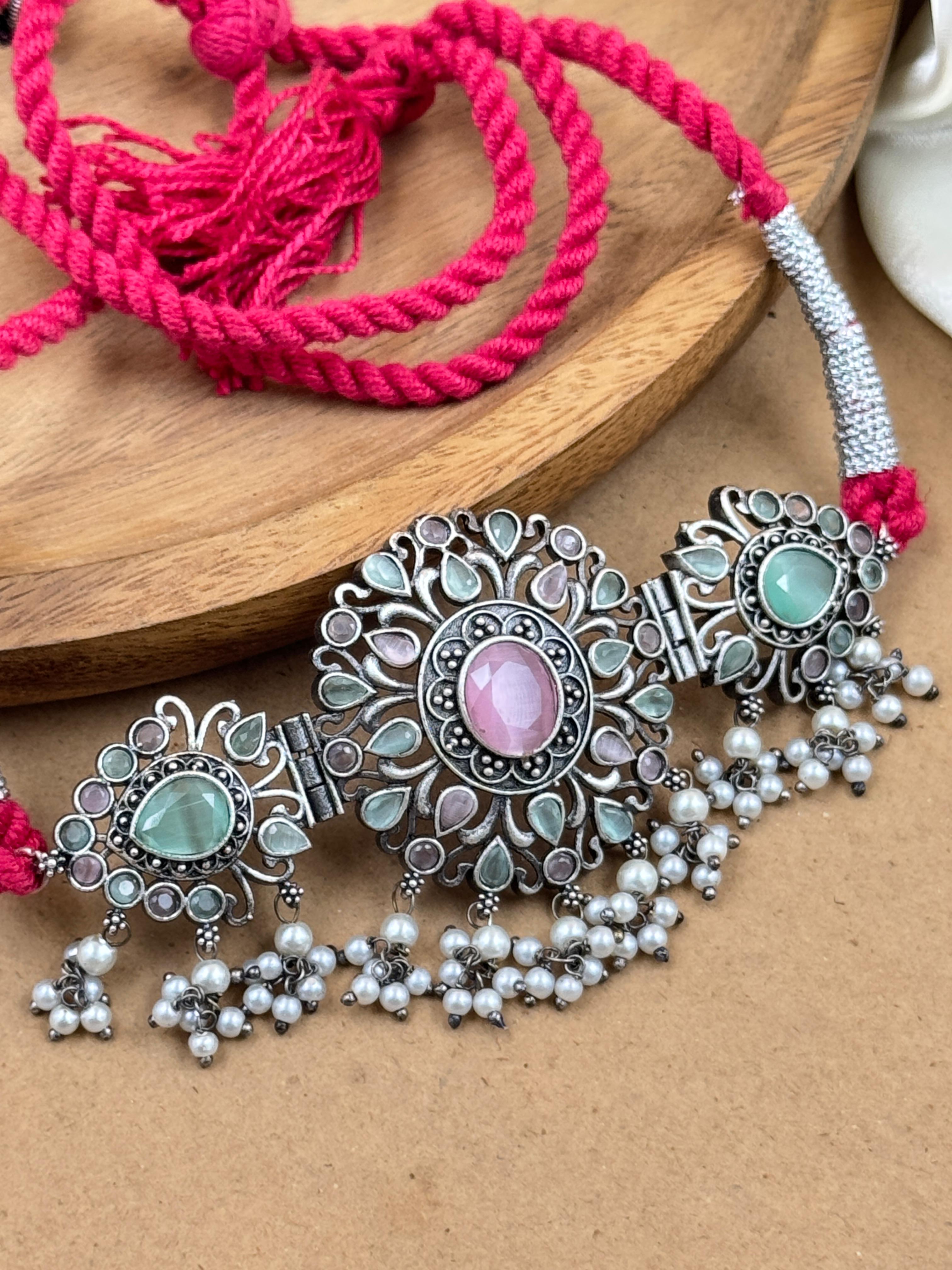 TIA STONE JEWELLERY SET COMBO